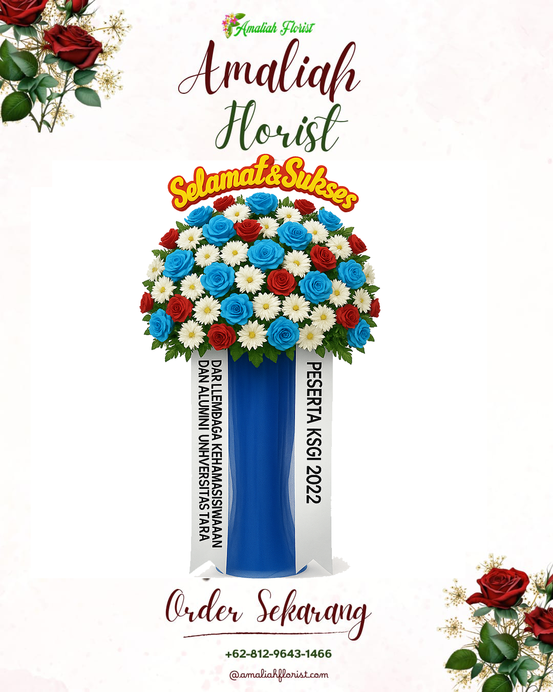 Standing Flowers Periuk